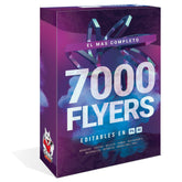 Mega Pack 7000 Flyers Premium Todas Las Temáticas Editables - GeekMadness